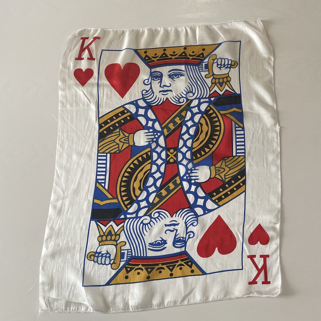 KING OF HEARTS  SILK