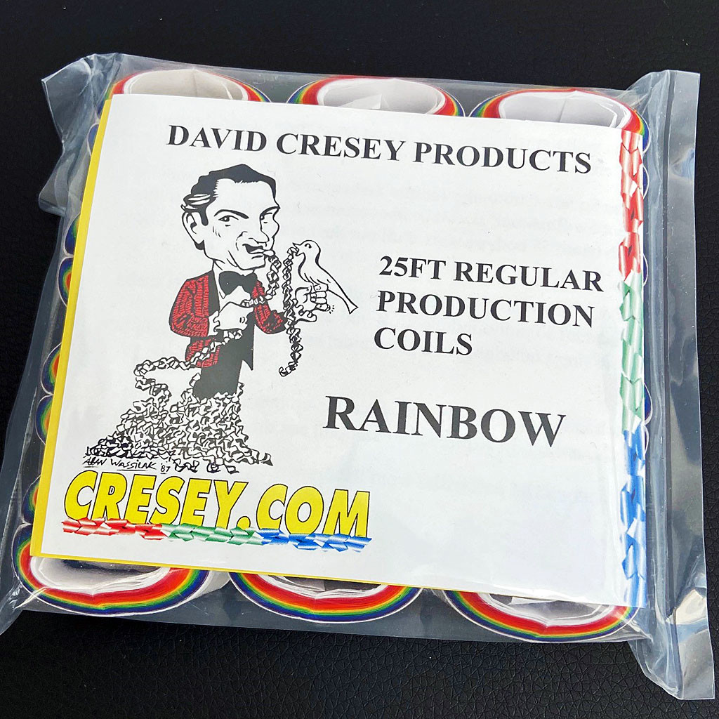 RAINBOW STREAMERS - Cresey 25 feet