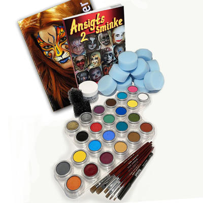 Ansigtsmaling - Grundpakken