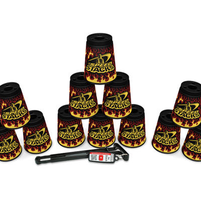 SPEEDSTACKS BLACK FLAME