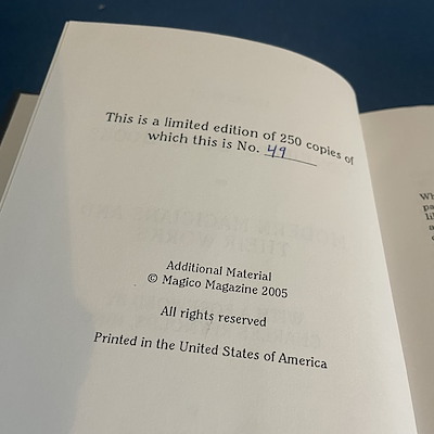 LEAVES FROM CONJURERS´ SCRAP BOOKS -  Burlingame, H.J.