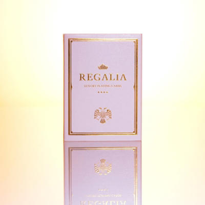 REGALIA WHITE PLAYING CARDS - Shin Lim