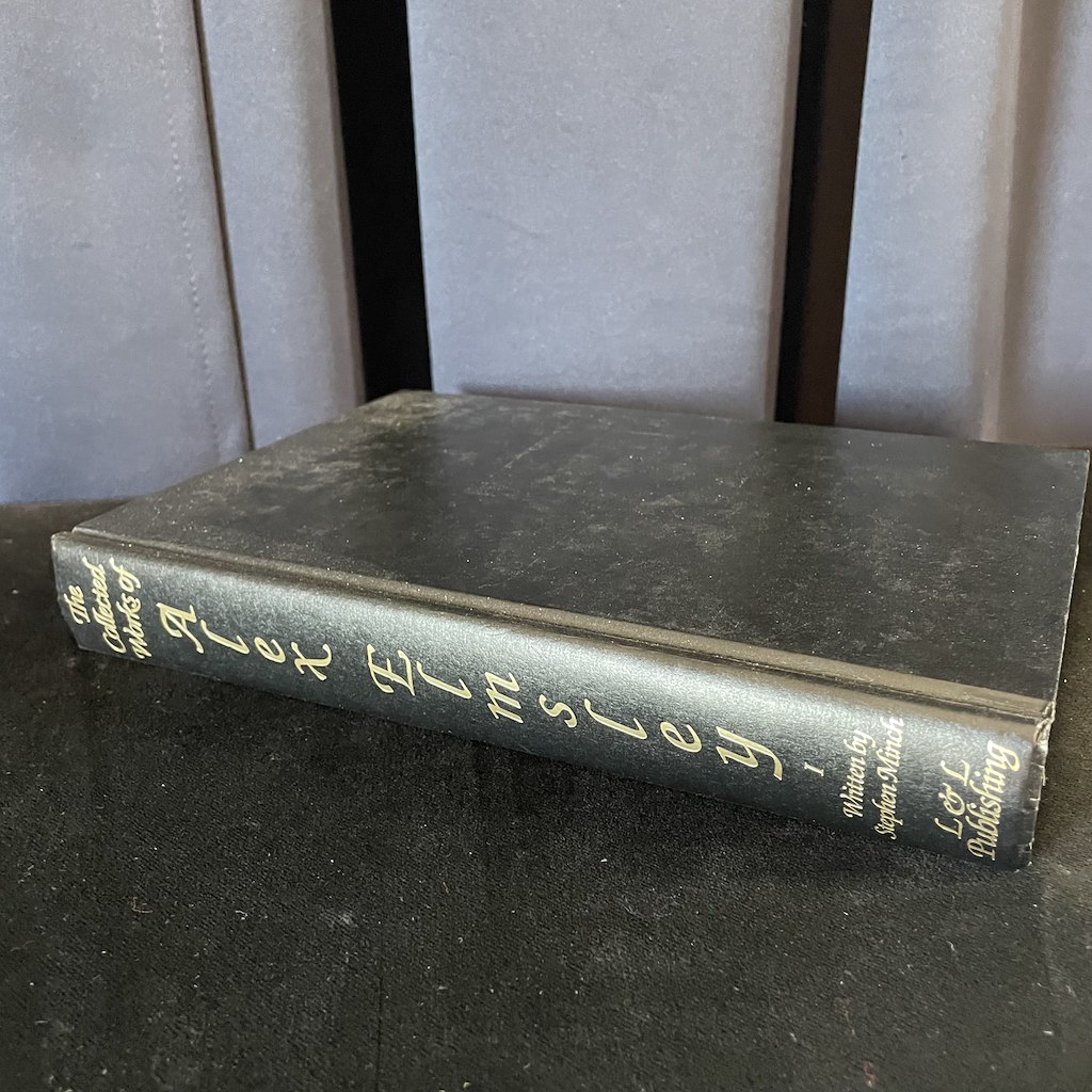 THE COLLECTED WORKS OF ALEX ELMSLEY - Stephen Minch vol. 1 