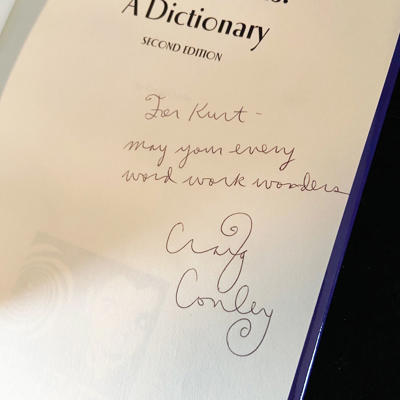 MAGIC WORDS A DICTIONARY - CRAIG CONLEY