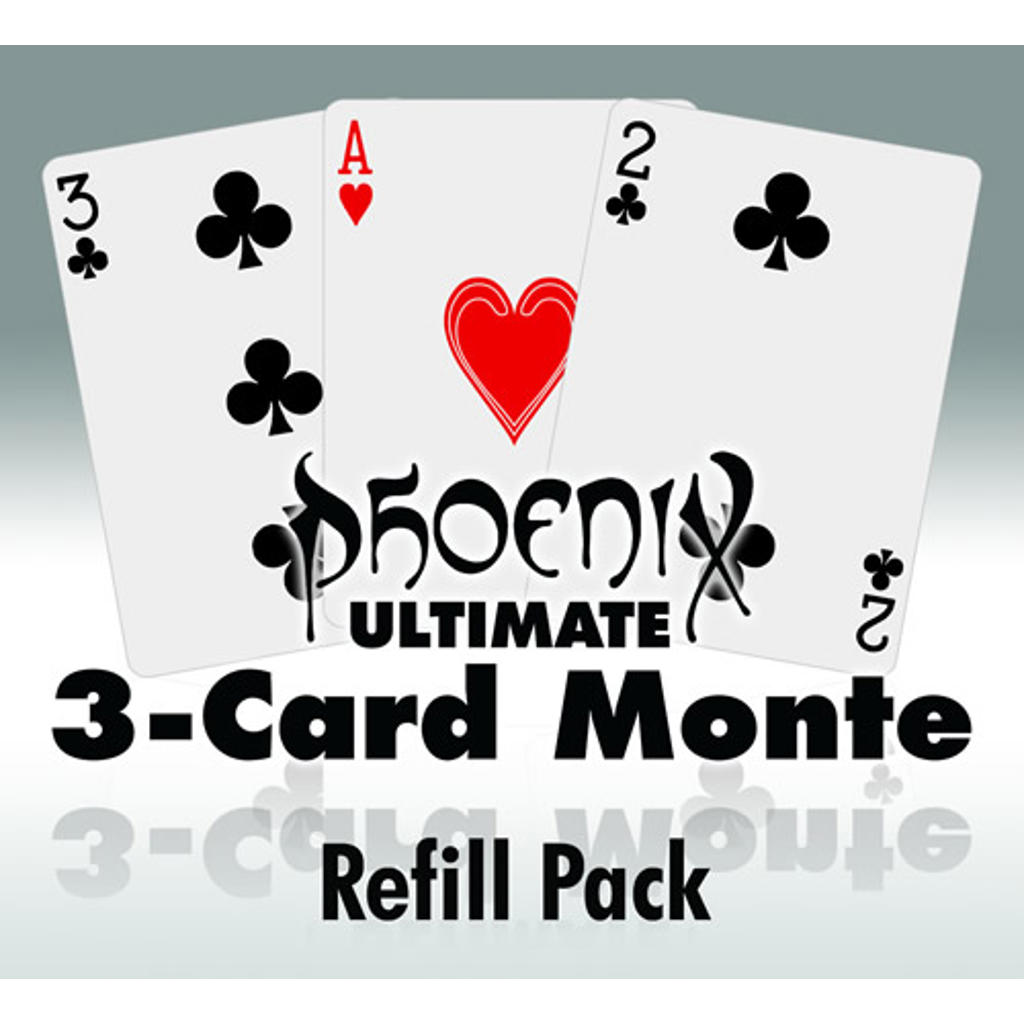 ULTIMATE 3 CARD MONTE REFILL
