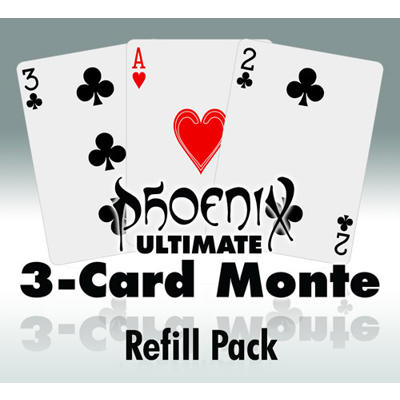 ULTIMATE 3 CARD MONTE REFILL