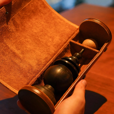 BALL & VASE LEATHER TUBE