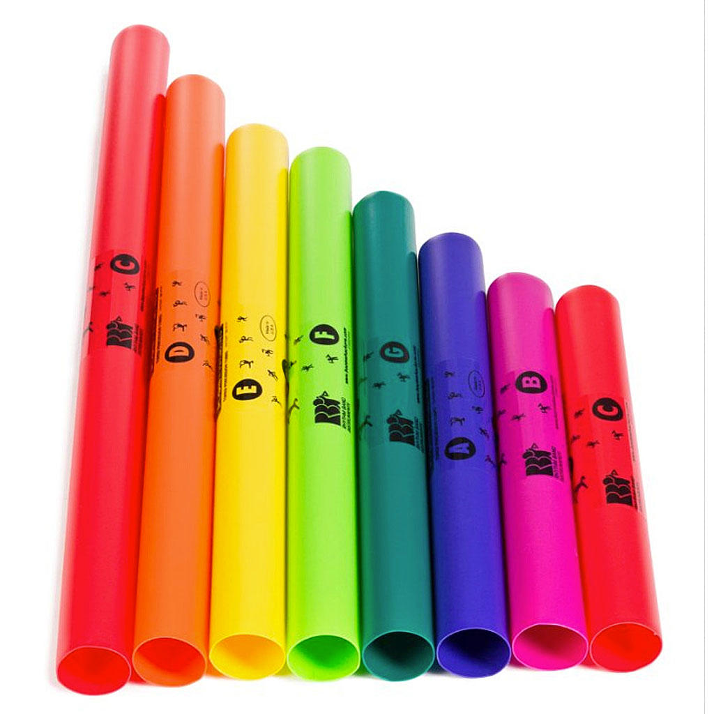 BOOMWHACKERS - Sopran diatonisk - 8 rør 
