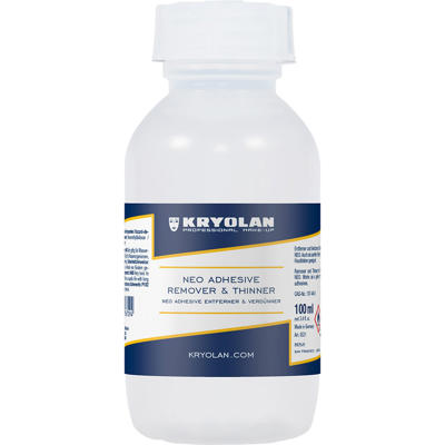 KRYOLAN SILICONE ADHESIVE REMOVER - 100 ml.