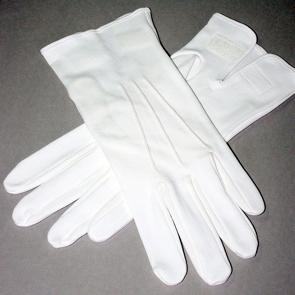 WHITE COTTON GLOVES