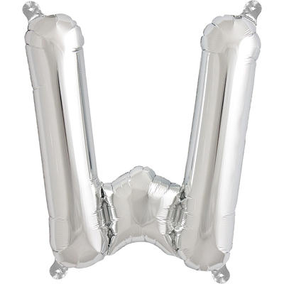 BALLOON LETTER W - 40 cm.