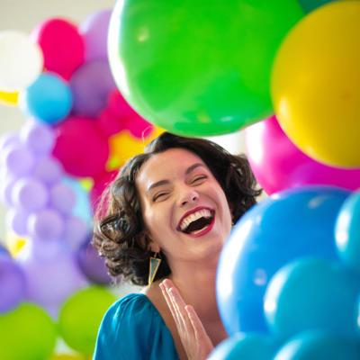 BIG ROUND BALLOON 24" - 4 ct.