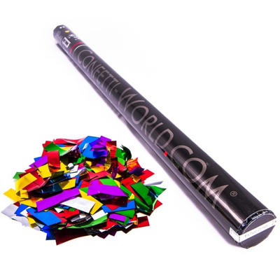 BOMBERØR MED METALKONFETTI