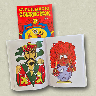 MAGIC COLOURING BOOK - big