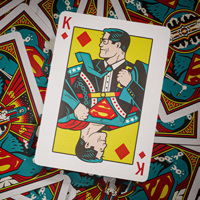 SUPERMAN PLAYING CARDS