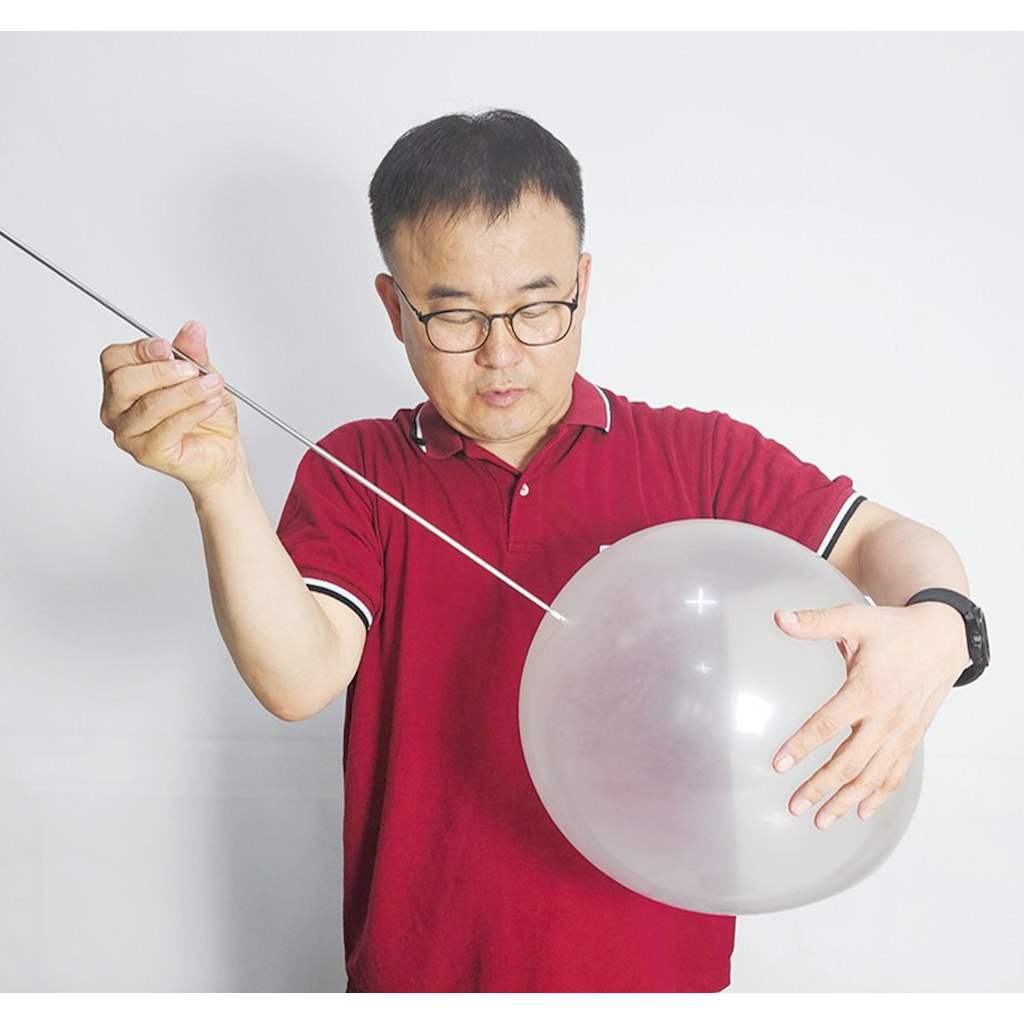 NEW NEEDLE THRU BALLOON