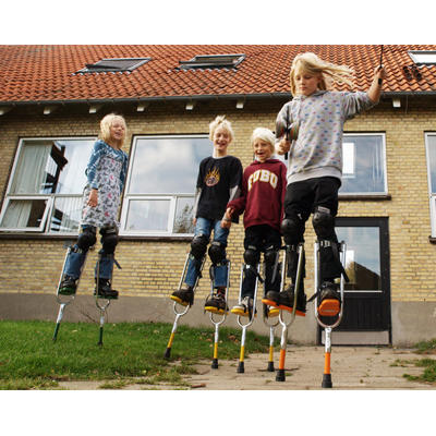 ORANGE ACTOY STILTS - teenager