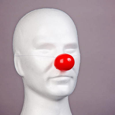 PLASTIC CLOWN NOSE WITH ELASTIC
