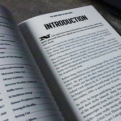 CARD MAGIC OF NICK TROST