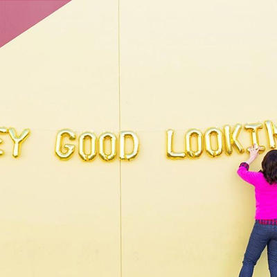 BALLOON LETTER P - 40 cm.