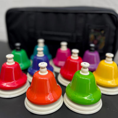 RAINBOW MUSIC BELLS WITH BAG