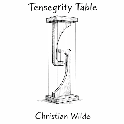 TENSEGRITY TABLE - Christian de Wilde