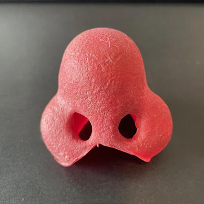 CLOWN'S NOSE  - Handmade latex prostetics