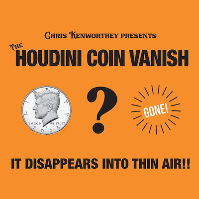 HOUDINI COIN VANISH - Chris Kenworthey