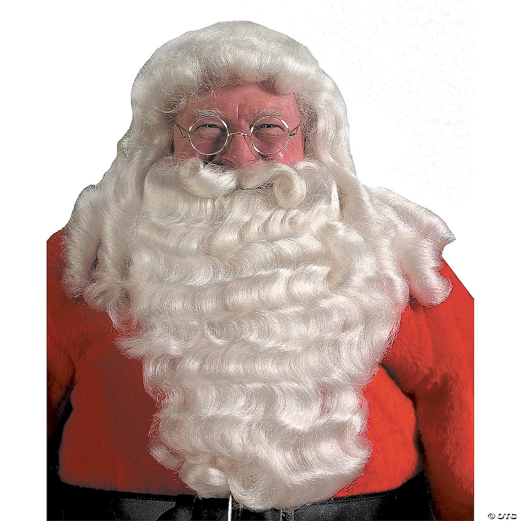 SANTA BEARD AND WIG