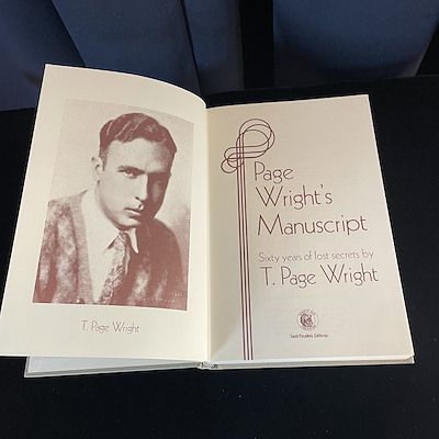 PAGE WRIGHT'S MANUSCRIPT - T. Page Wright