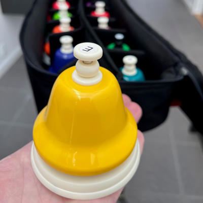 RAINBOW MUSIC BELLS WITH BAG