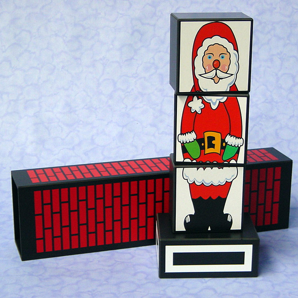 JULEMANDEN I SKORSTENEN