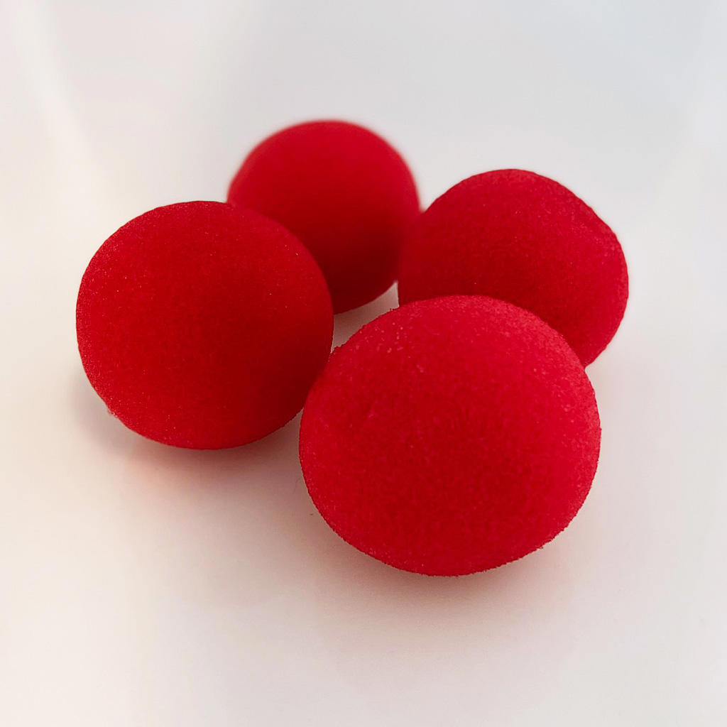 SPONGE-BALLS 60 mm. 4 stk.