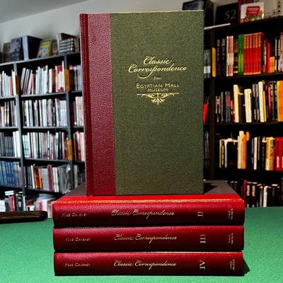 CLASSIC CORRESPONDENCE from Egyptian Hall Museum