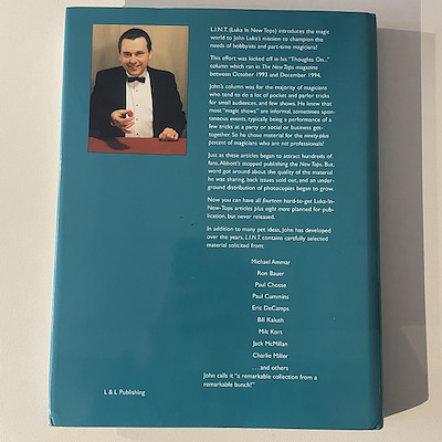 L.I.N.T. POCKET STUFF FOR CLOSE-UP MAGICIANS - John Luka