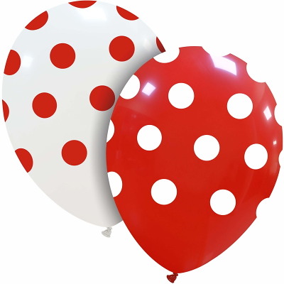 POLKA BALLOONS - 100 ct