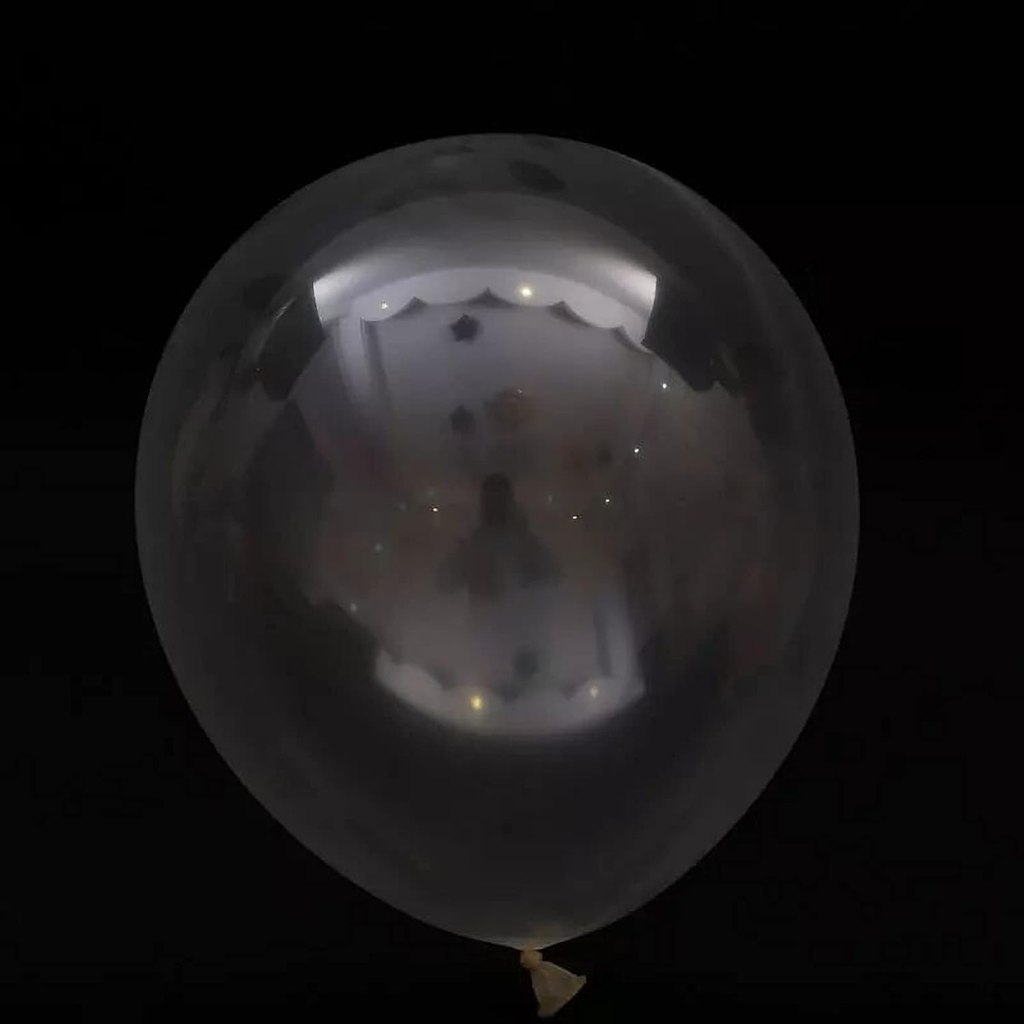 CLEAR LATEX BALLOONS