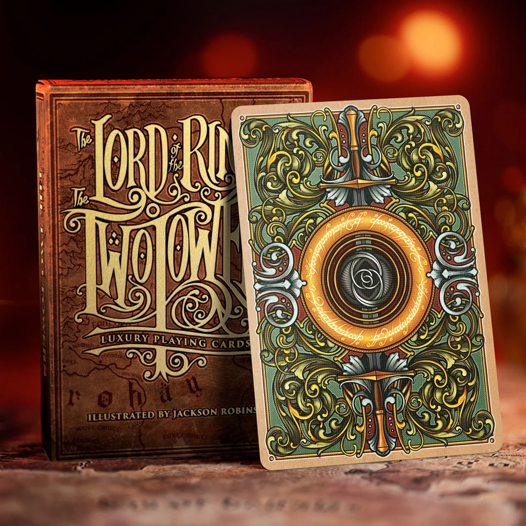 THE TWO TOWERS PLAYING CARDS