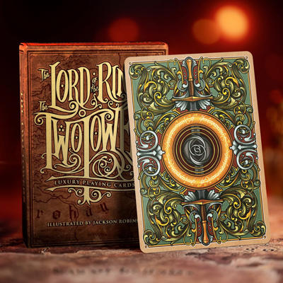 THE TWO TOWERS PLAYING CARDS