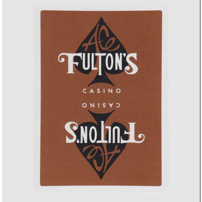 ACE FULTON'S CASINO VINTAGE BACK