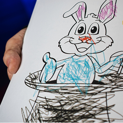 MAGIC SHOW 4-WAY COLORING BOOK