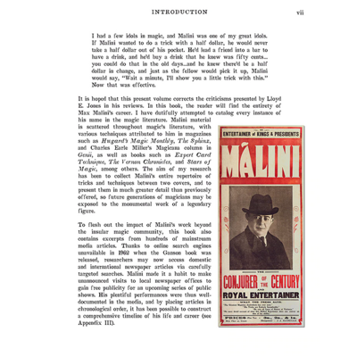 THE MAX MALINI BOOK - Steve Cohen