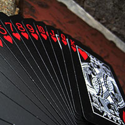 BLACK TIGER DECK - red pip