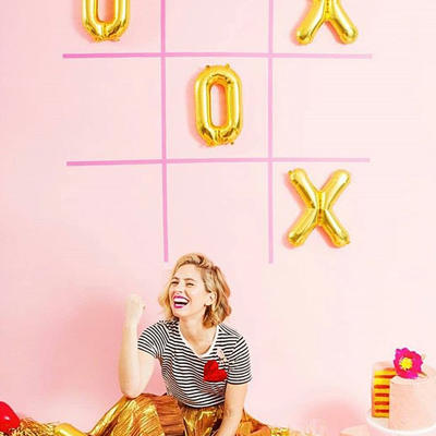 BALLOON LETTER K - 40 cm.