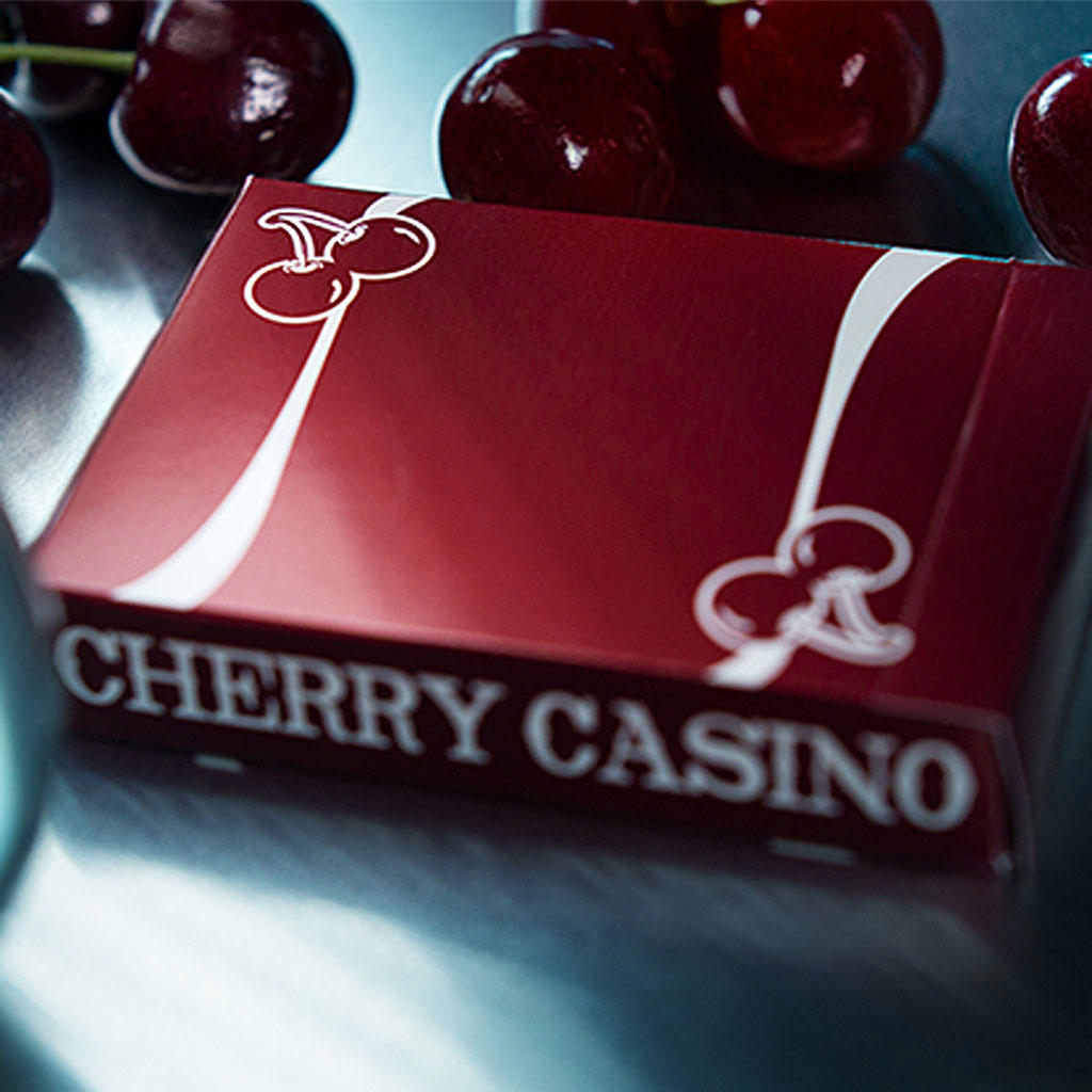 CHERRY CASINO PLAYING CARDS (Reno Red)