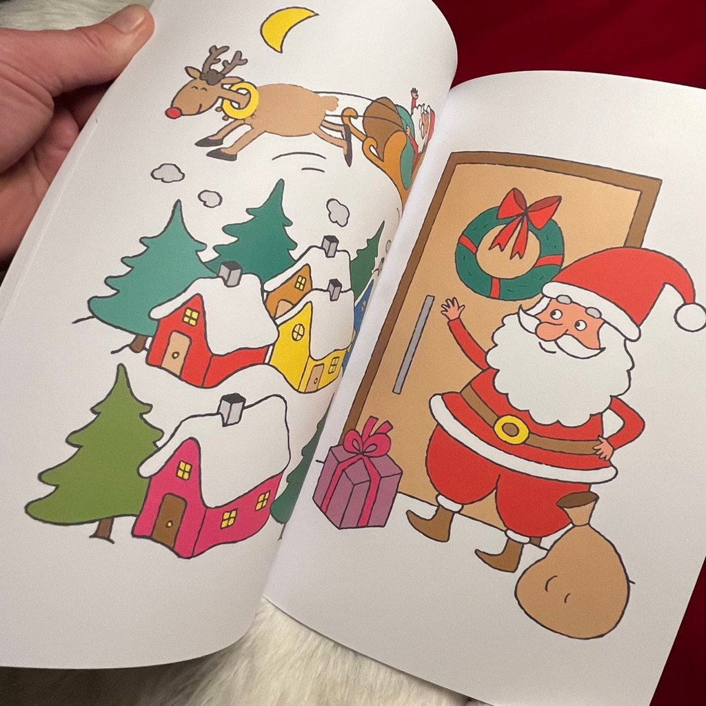 CHRISTMAS COLORING BOOK