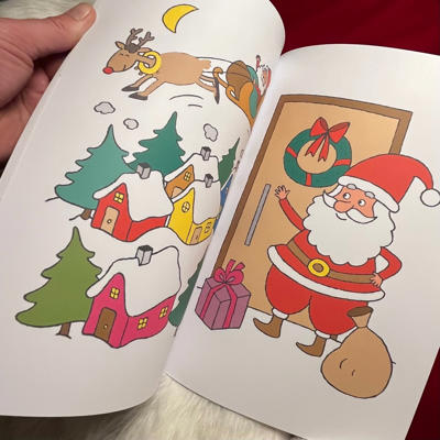 CHRISTMAS COLORING BOOK