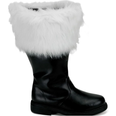SANTA BOOTS WITH WIDE CALF