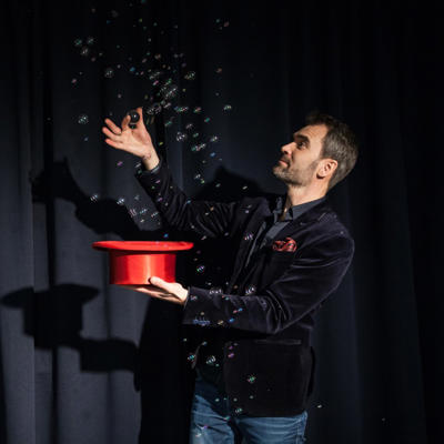 LILLE KRYSTALKUGLE (30 mm.)